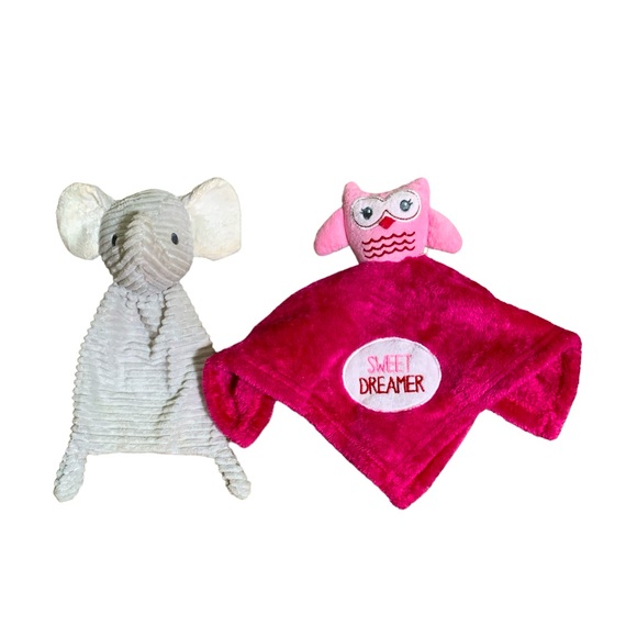 Lovey bundle owl & elephant - Picture 1 of 3